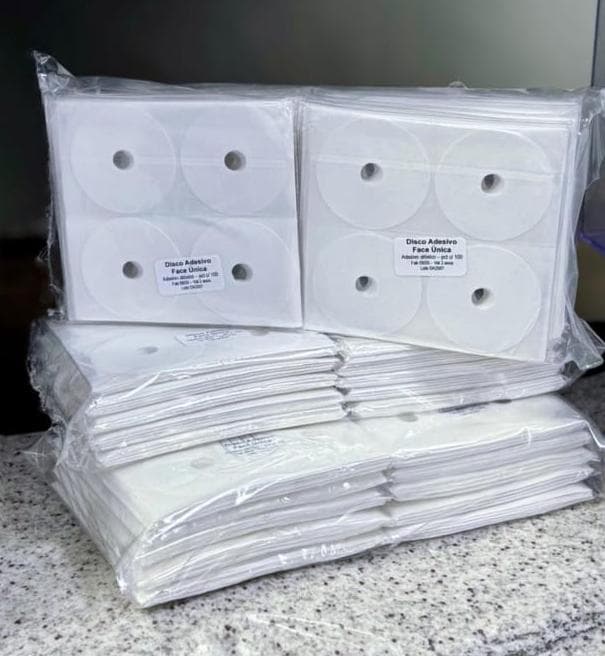 Disco Adesivo Face Única 1000 Unidades 